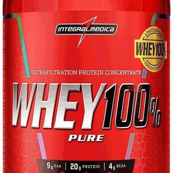 Whey 100% Pure Pote 900g Cookies And Cream Integralmedica