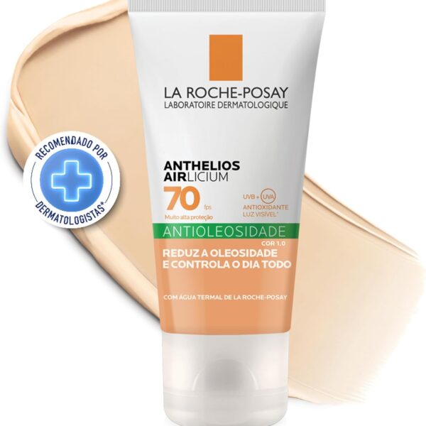 Protetor Solar Facial La Roche Posay Anthelios Airlicium Fps70 Cor 1.0 40g