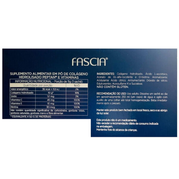 Fascia Colágeno Abacaxi 2 Caixas Com 30 Sachês Cada