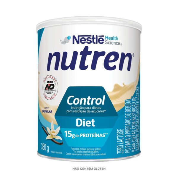 Complemento alimentar nutren control baunilha 380G