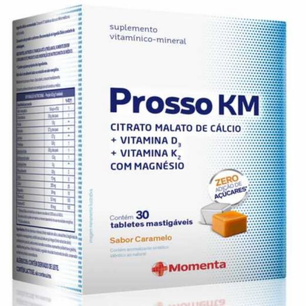 Suplemento Vitamínico-Mineral Prosso km - 30 Tabletes Mastigáveis