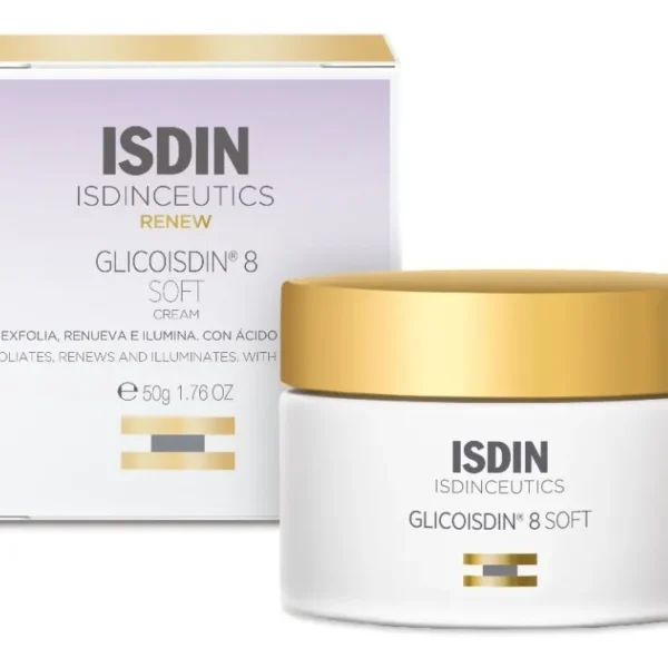 Creme Facial Isdinceutics Glicoisdin 8 Soft 50ml