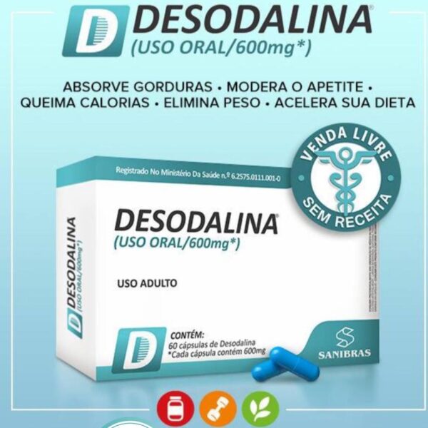 Desodalina 60 Cápsulas