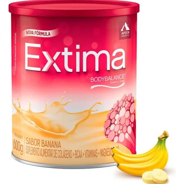 Extima suplemento alimentar com 600G sabor banana