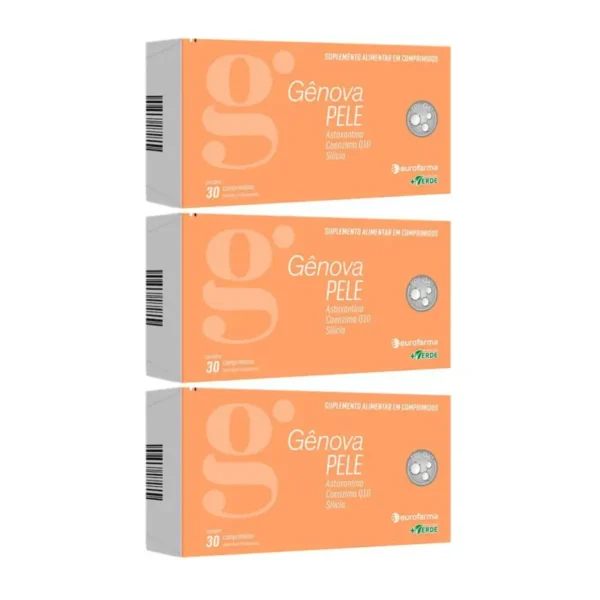 Kit C3 Genova Pele Vitalidade Dentro para Fora - Eurofarma