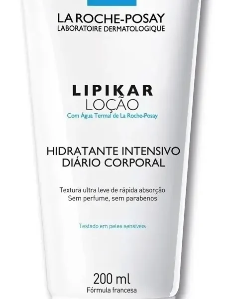 Loção Hidratante Corporal Intensivo Diário La Roche-Posay Lipikar com 200ml