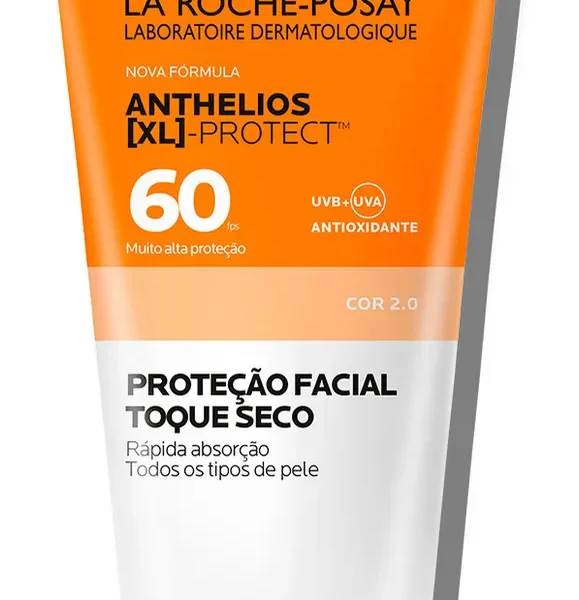 Protetor Solar Facial La Roche-Posay Anthelios xl Protect Cor Clara fps 60 com 40g