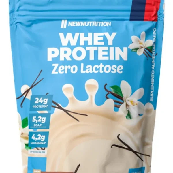 Whey Protein Zero Lactose Baunilha- 900G - Newnutrition