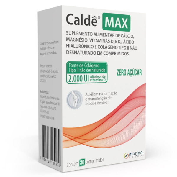 Caldê Max 30 Comprimidos Revestidos