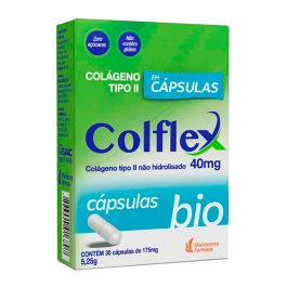 Colflex Bio Colágeno Tipo ii 40mg 30 Cápsulas