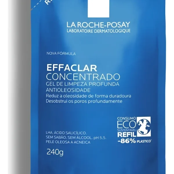 Gel de Limpeza La Roche Posay Refil Effaclar Concentrado - 240 g