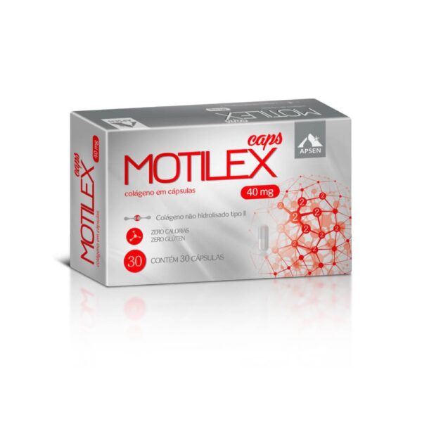 Motilex caps colágeno 40MG com 60 cápsulas